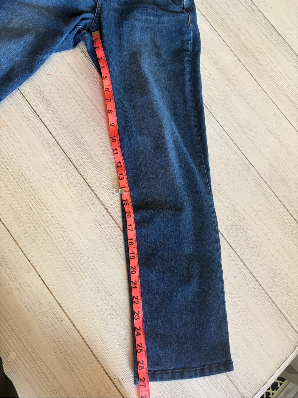 Democracy Dark Blue Straight-Leg Jeans - Picture 6 of 9